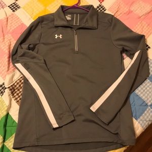 Under armour all season Gray 3/4 zip pullover
